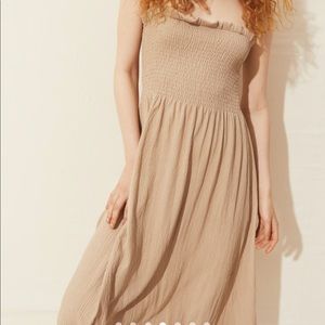 BLUSH NUDE PINK MIDI SUNDRESS, XL